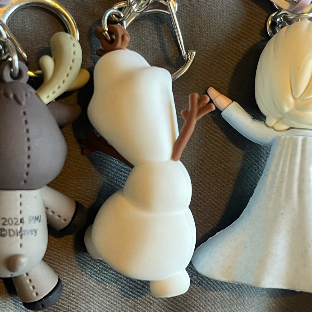 Disney Frozen Character Keychains / Backpack Clips - Picture 8 of 10